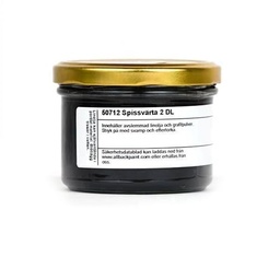 [50712] Allbäck Lijnolieverf kachelzwart